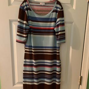 LuLaRoe Striped Julia Size S